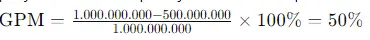 Cara Menghitung Gross Profit Margin (GPM)